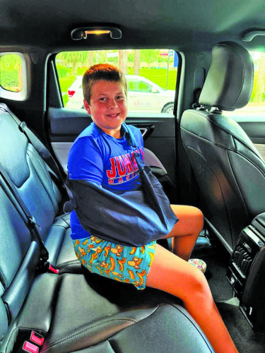 Juniata County turns ‘Blue as Brodie’ as youngster returns home